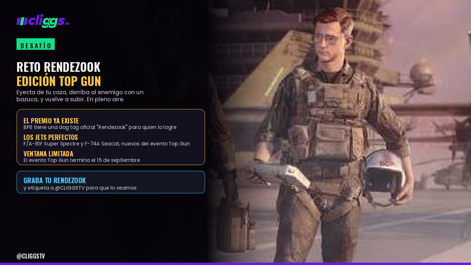 Rendezook Challenge: Battlefield 6's Top Gun Edition