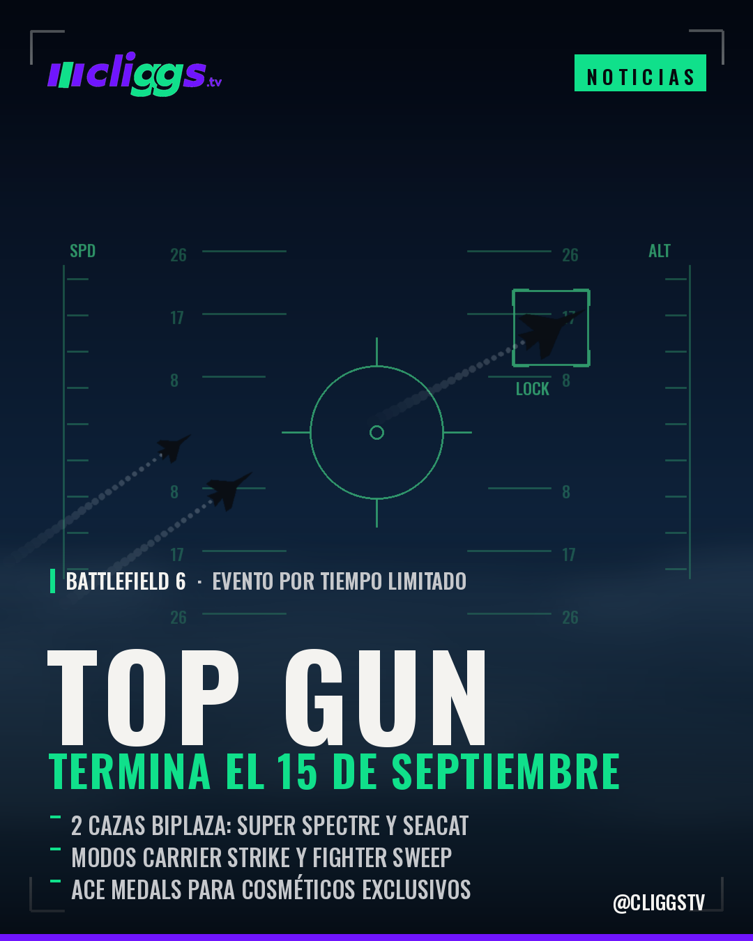 Battlefield 6 — The Top Gun event ends September 15