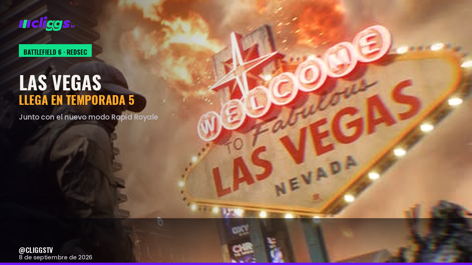 Battlefield 6: Las Vegas and Rapid Royale Arrive in Season 5