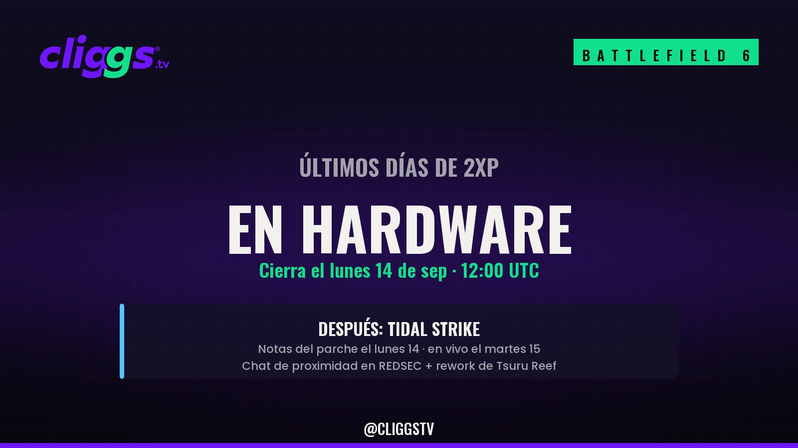 Battlefield 6: Hardware 2XP closes Monday, here's what Tidal Strike brings