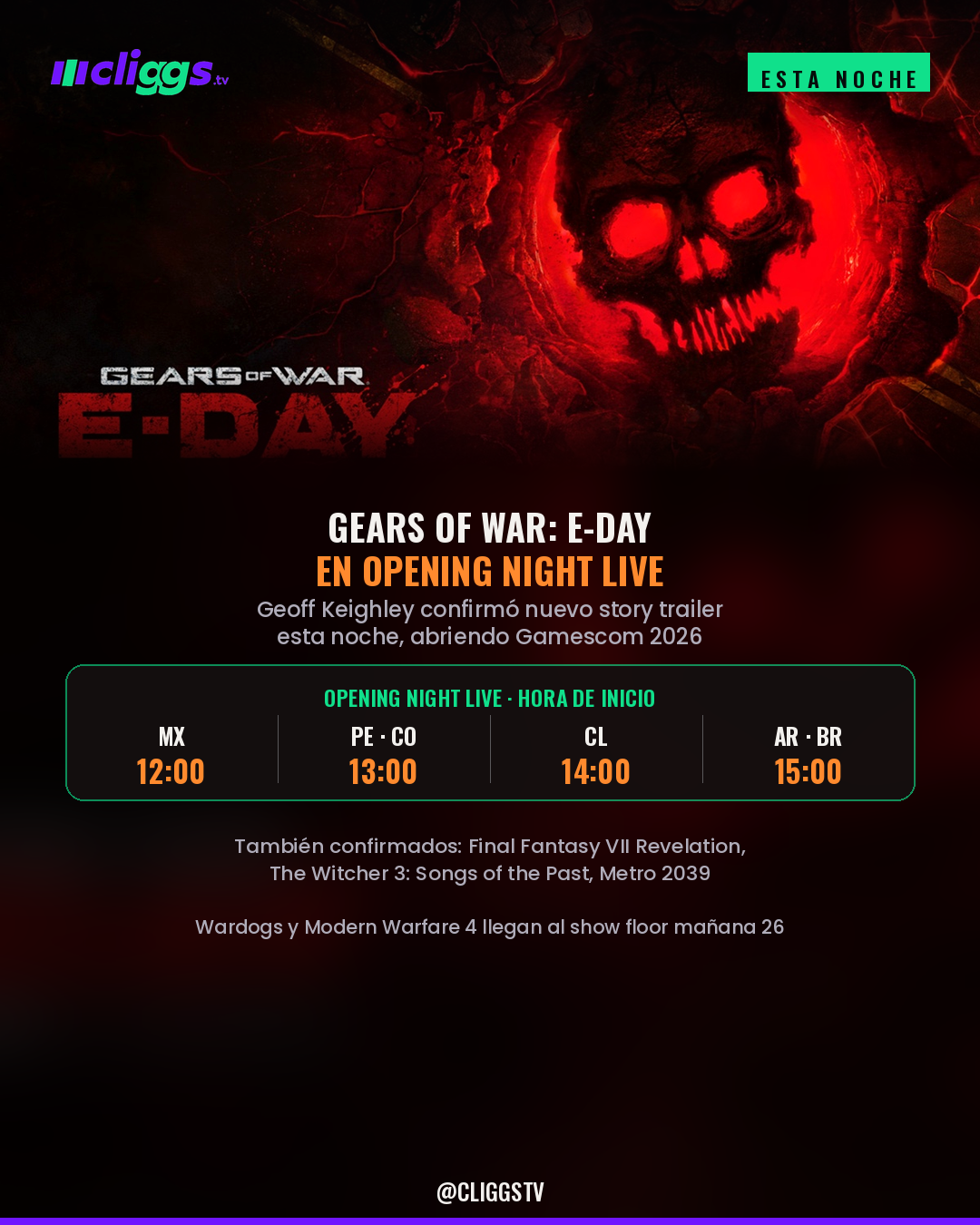 Gears of War: E-Day at Opening Night Live
