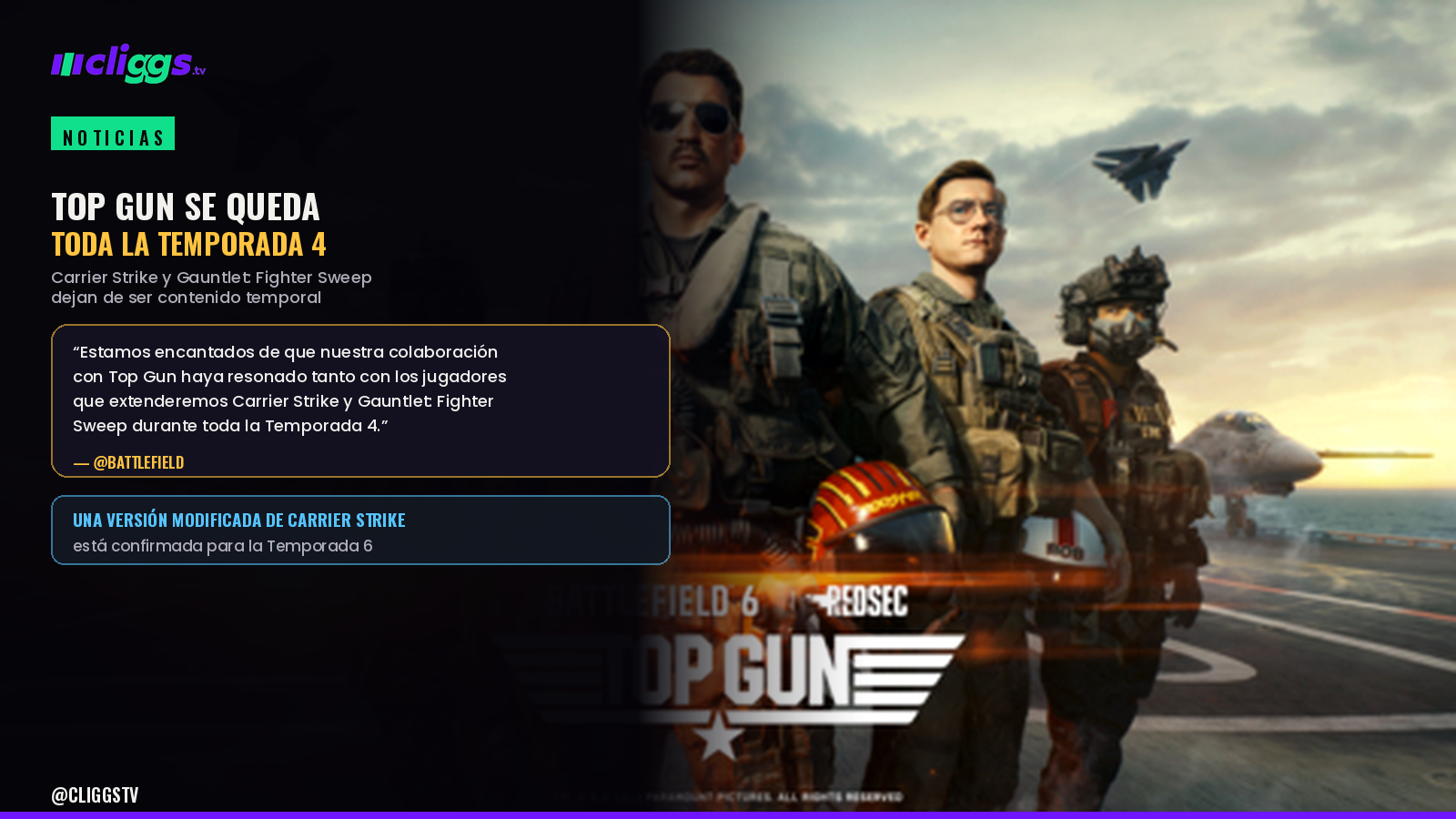 Top Gun Stays for All of Battlefield 6's Season 4