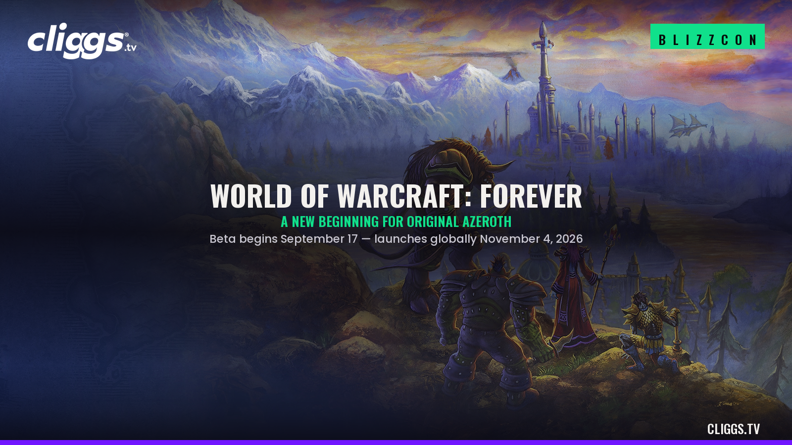 World of Warcraft: Forever Is a New Beginning for Original Azeroth