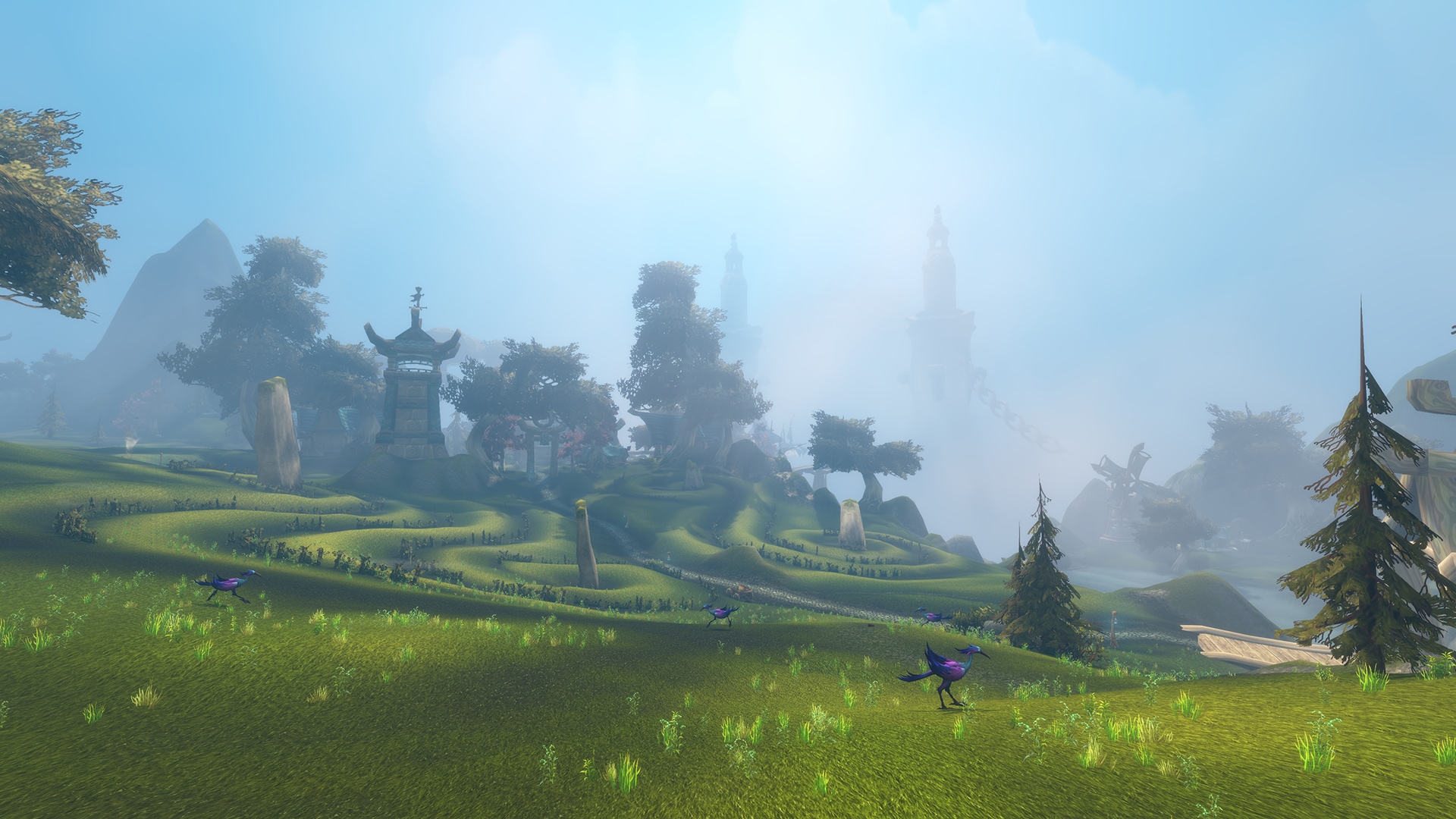 A watchtower over the rivers of a reimagined Azeroth
